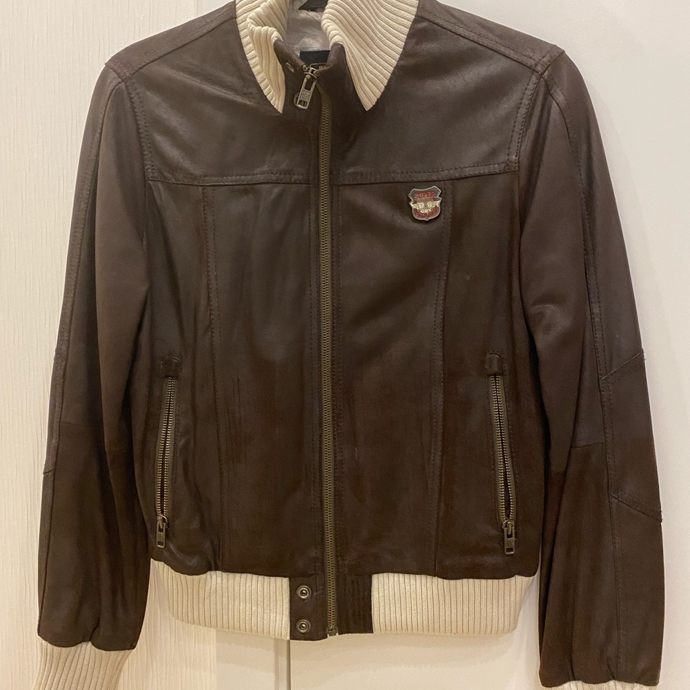 ⚡️SALE⚡️Authentic SUPERDRY LEATHER JACKET